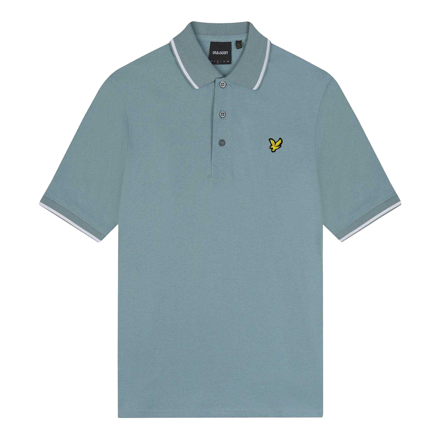 LYLE AND SCOTT Mens Tipped Polo Shirt (Blue)