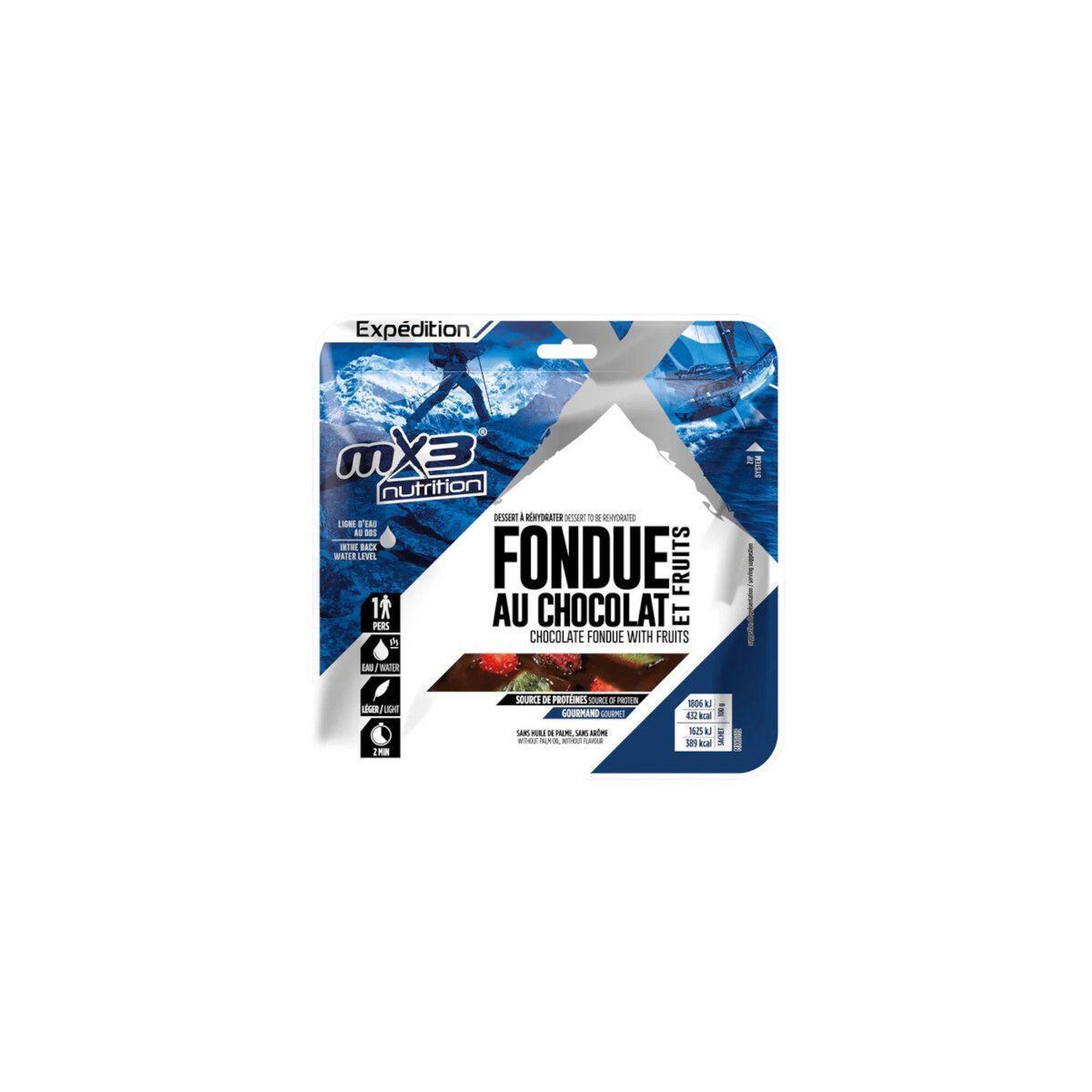 Danie liofilizowane (825) Fondue Czekoladowe Z Owocami 90G