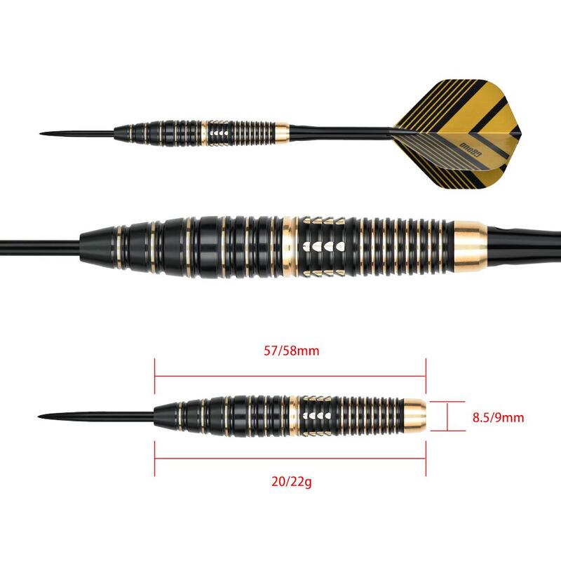 Set darts steel One80 Mobilizer 04, cupru