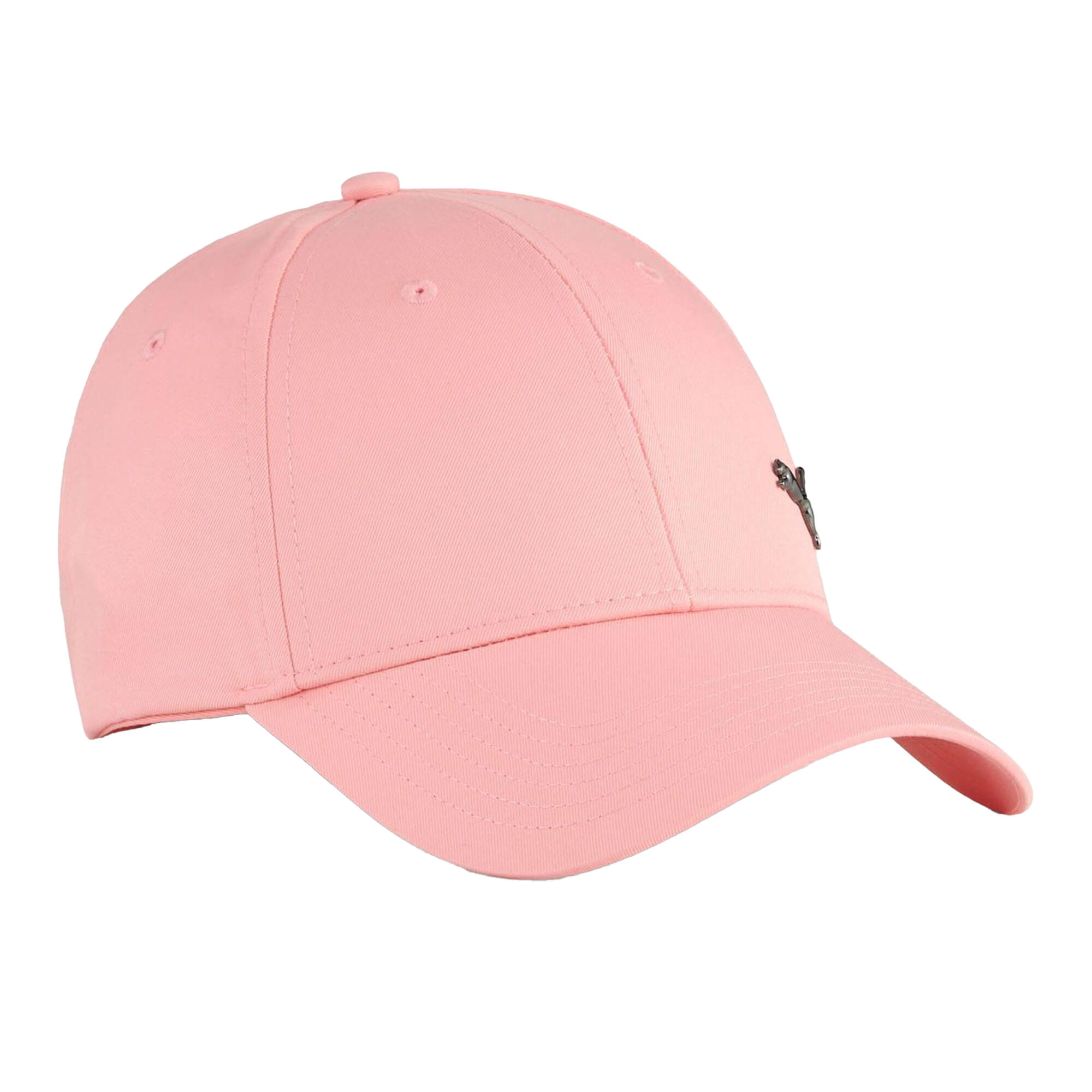 PUMA Essential Metal Logo Baseball Cap (Pink)