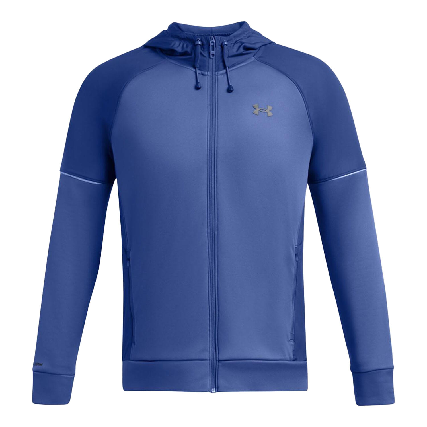 UNDER ARMOUR Mens Storm Fleece Full Zip Hoodie (Blue)