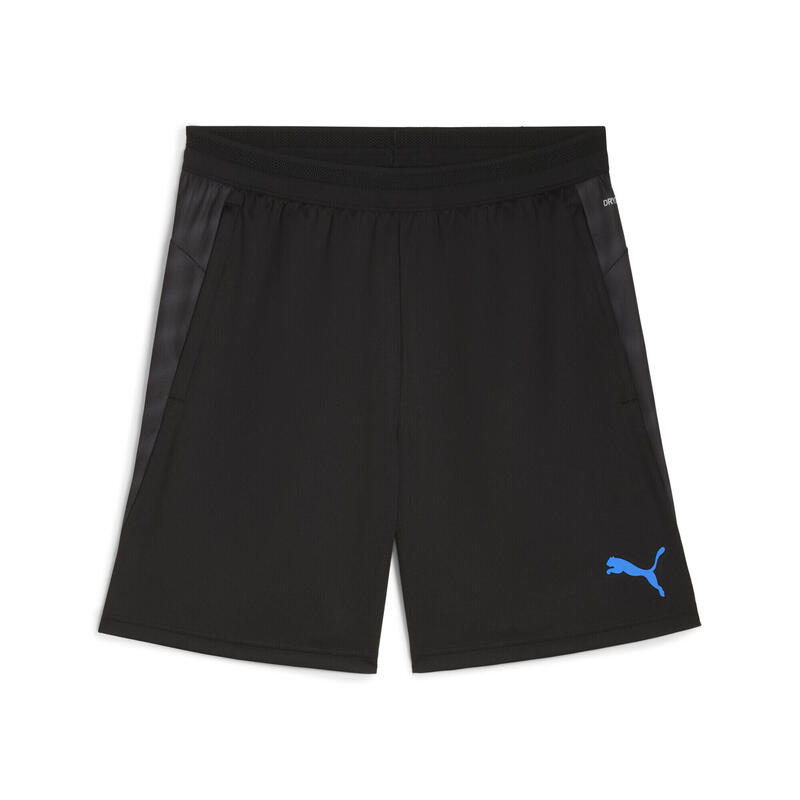 Męskie piłkarskie szorty treningowe individualCUP PUMA Black White Ultra Blue