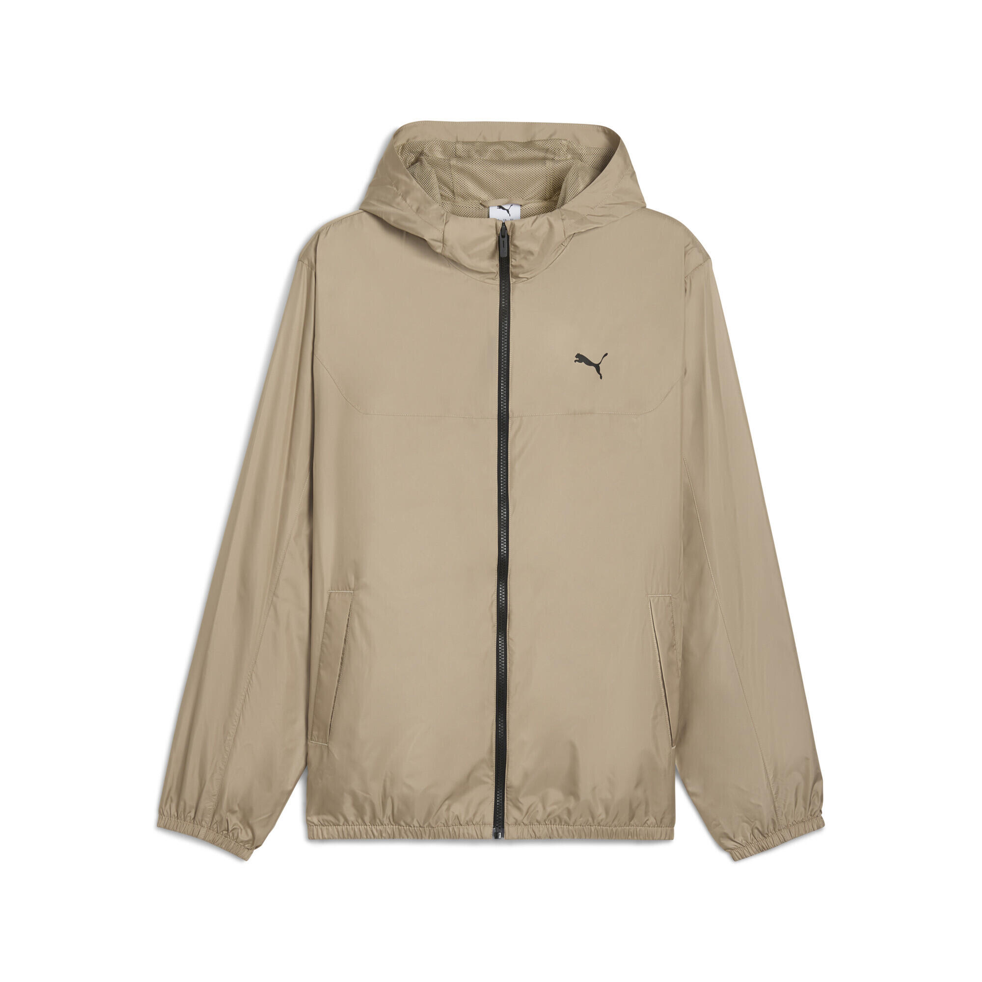 Męska Wiatrówka o standardowym kroju Essentials PUMA Ice Coffee Beige