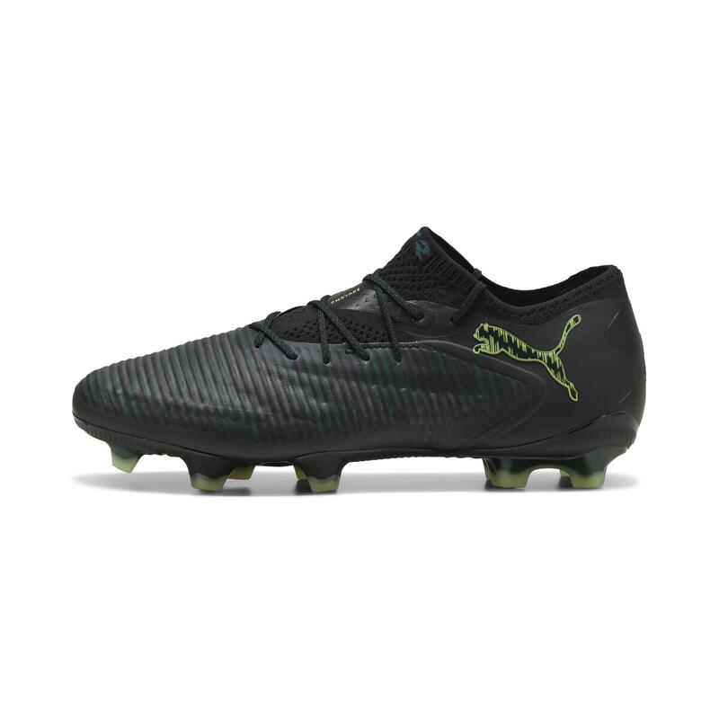 Ghete fotbal teren tare, flexibilitate Future 8 Ultimate Fg Low, portocaliu PUMA