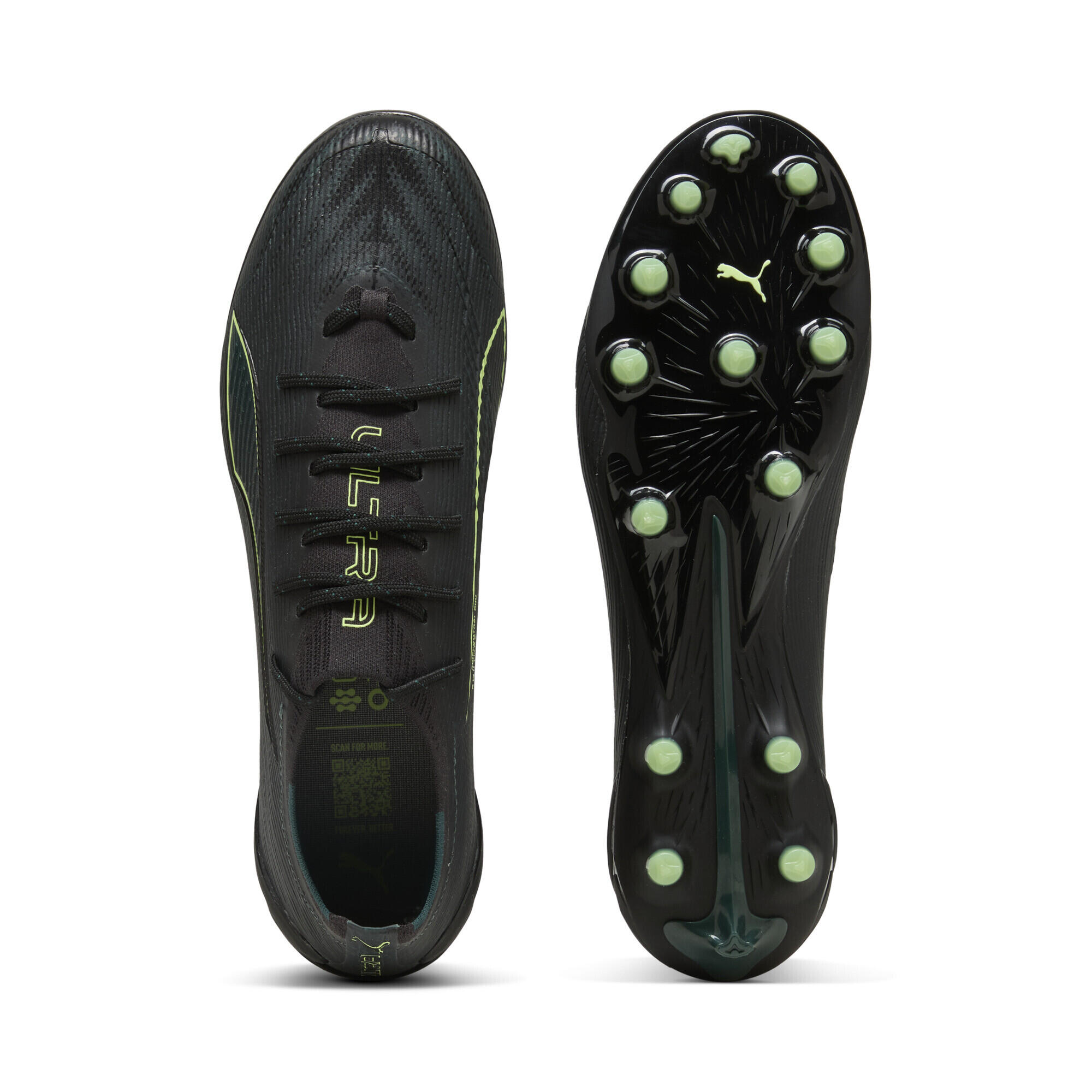 Chuteiras de futebol adulto sola para piso artificial Ultra 6 Ultimate Ag PUMA 4/6