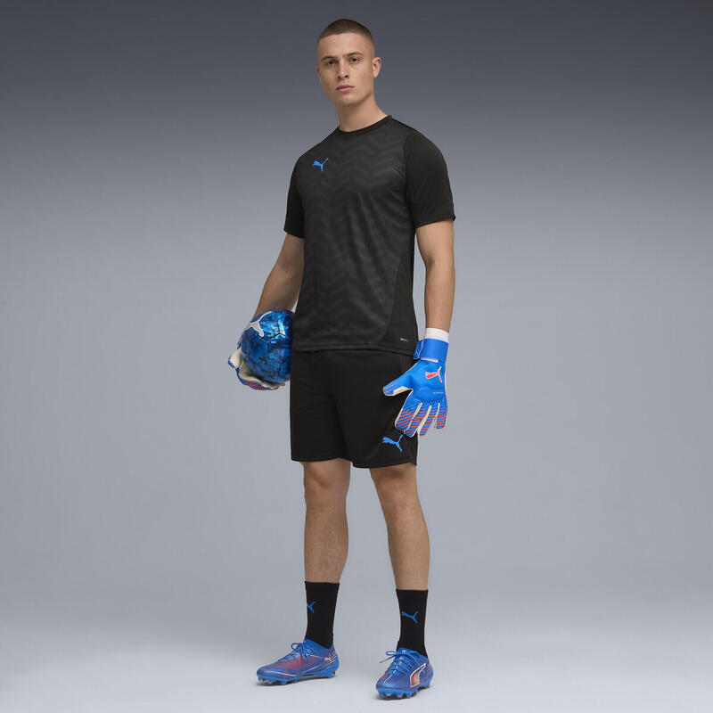 Tricou fotbal bărbați mânecă scurtă Individualcup negru PUMA
