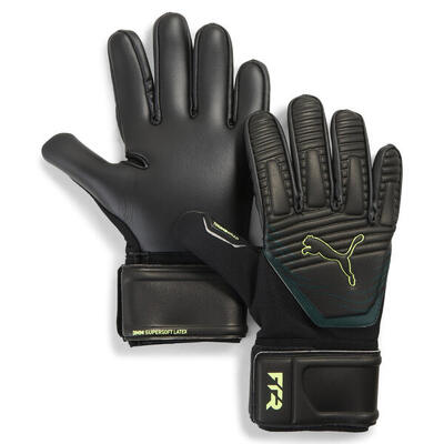 Guantes de portero de fútbol FUTURE Match NC PUMA Yellow Alert Sun Struck Pink