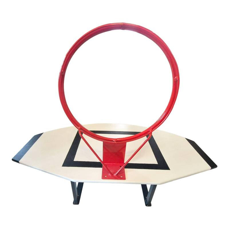 Sistem baschet perete Anastasia Sport panou tego 120x70, consola inel si plasa
