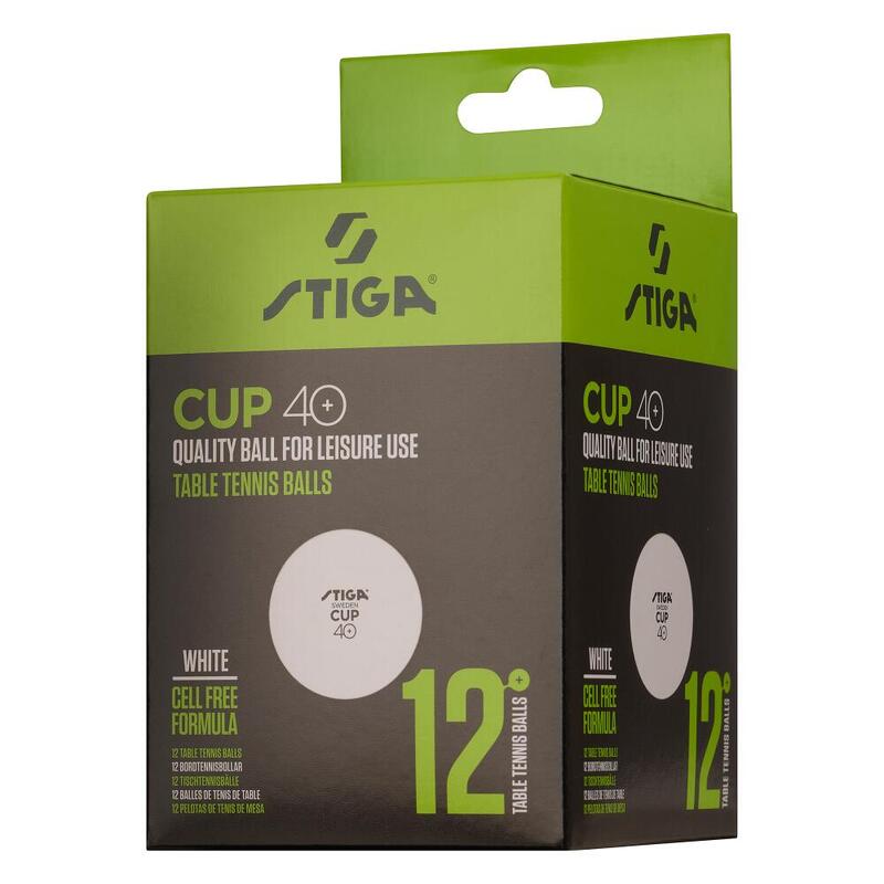 Minge de tenis adulți Set 12 Bucăți Alb