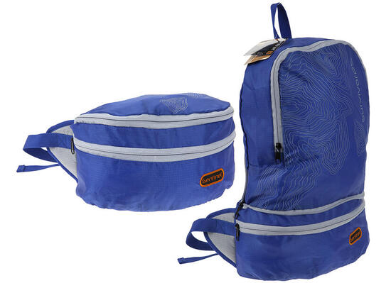 Sentinel - Zaino marsupio 25L blu/grigio