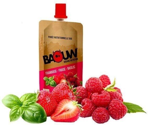 BAOUW Baouw Energy Endurance – Purea di Lampone, Fragola e Basilico Pack 5