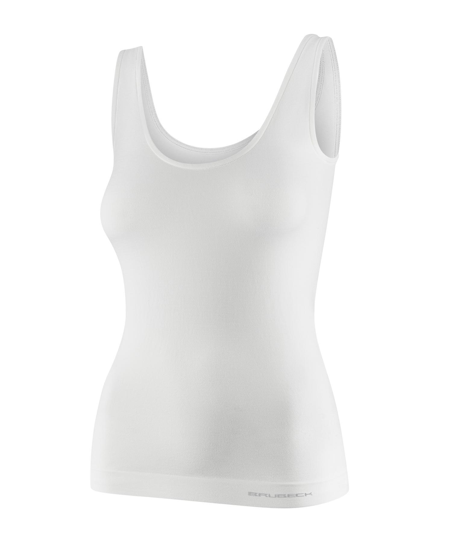 Koszulka damska bez rękawów z wełną Brubeck COMFORT MERINO 3/5