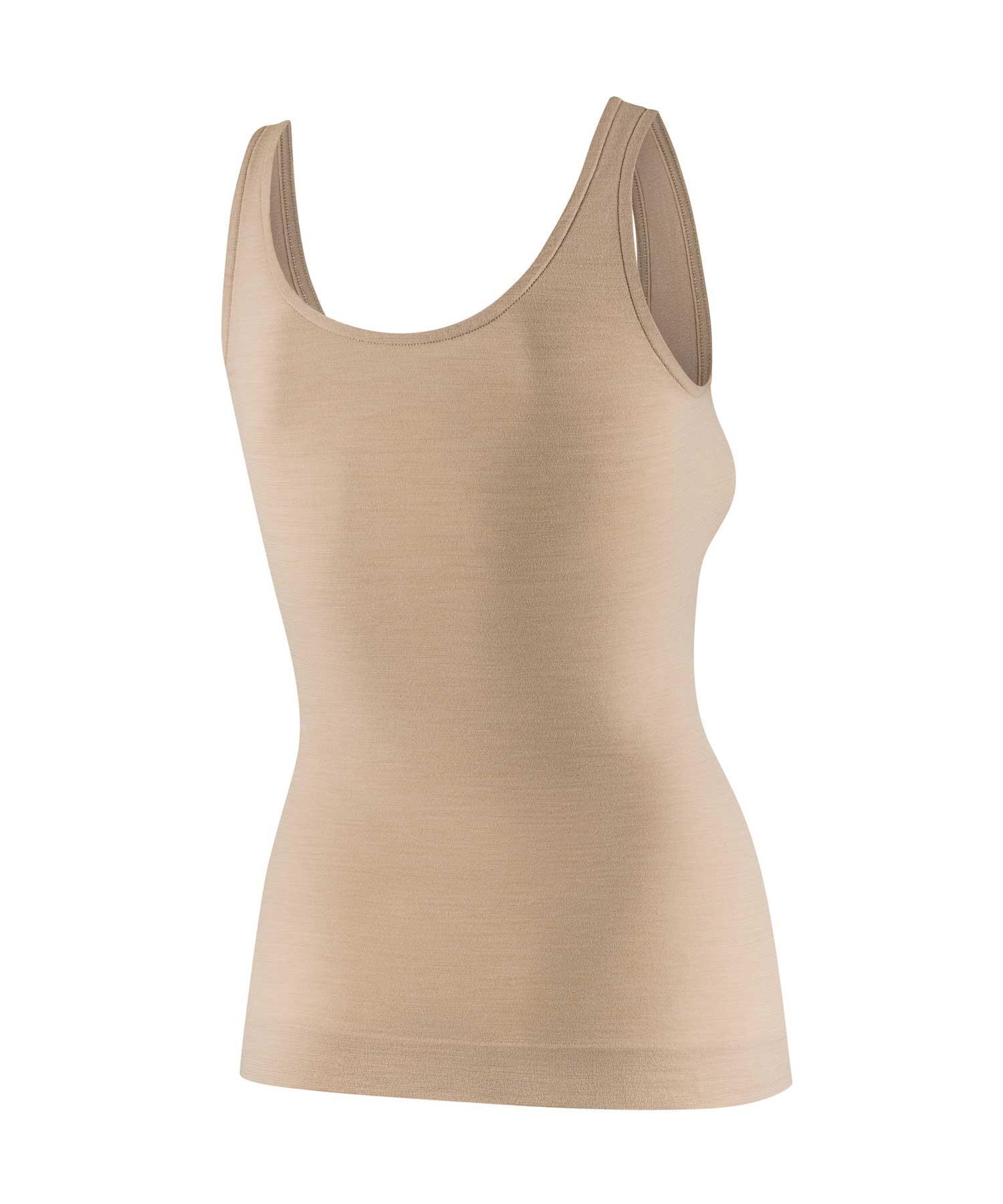 Koszulka damska bez rękawów z wełną Brubeck COMFORT MERINO 4/5