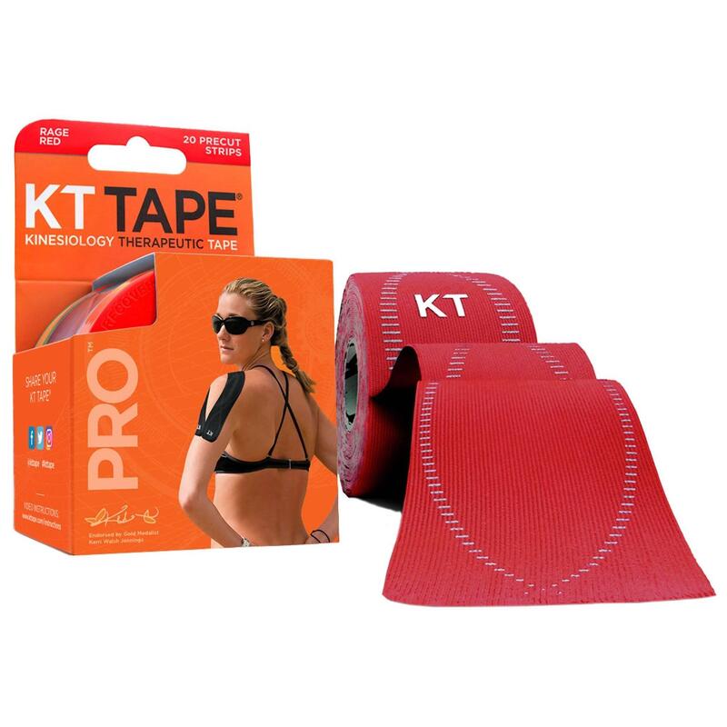Tape "Pro tape precut" 25x5 cm KT Tape (lot de 20)