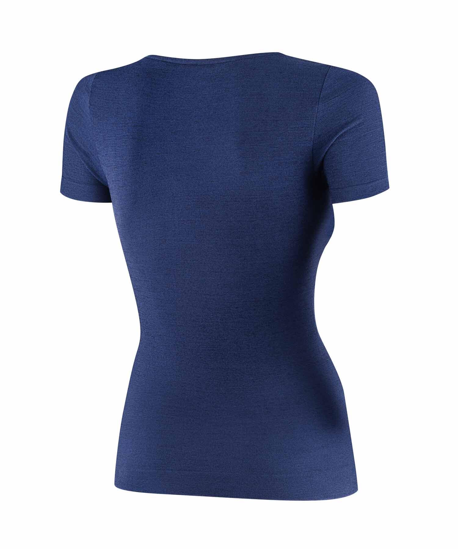 Koszulka damska krótki rękaw z wełną Brubeck COMFORT MERINO 4/5