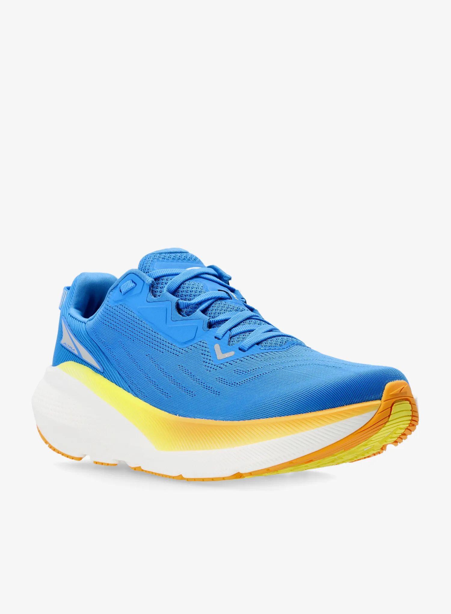 Heren hardloopschoenen Altra FWD VIA blauw/geel 3/7