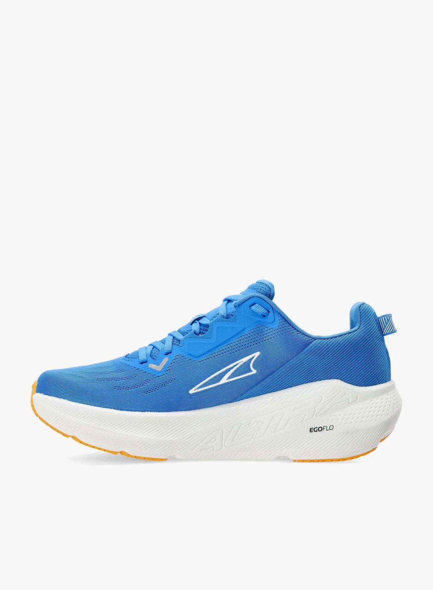 Heren hardloopschoenen Altra FWD VIA blauw/geel 5/7