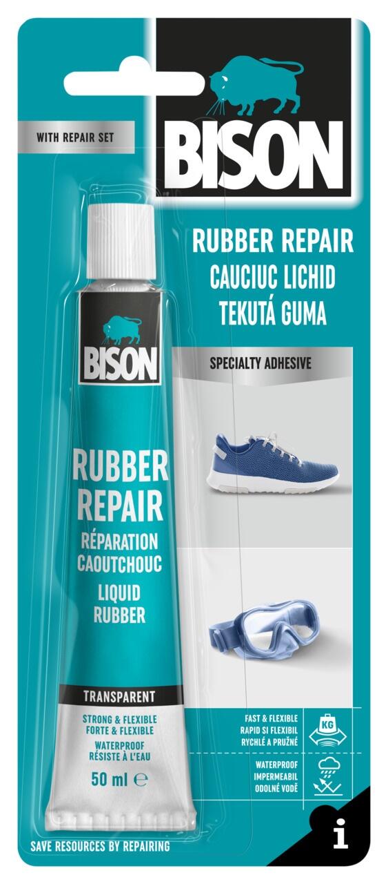 BISON Tekutá guma na opravy podrážek bot, člunů, neoprenů 50 ml
