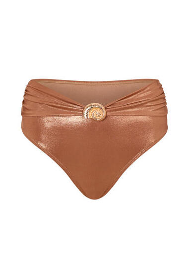 Bikinihose Nautilus Shell High Waist Bikini Bottom