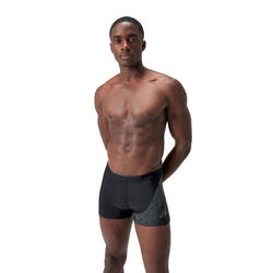 Boxer Speedo Medley Logo Noir/Vert