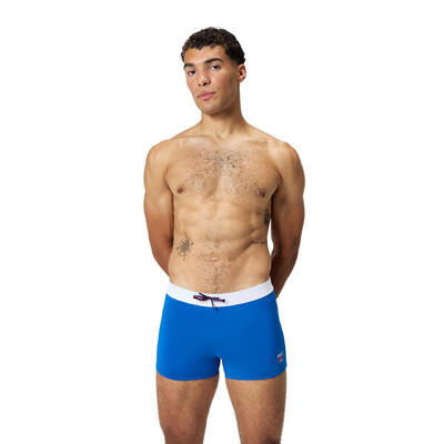 Boxer da nuoto Speedo Solid Square Leg Blu