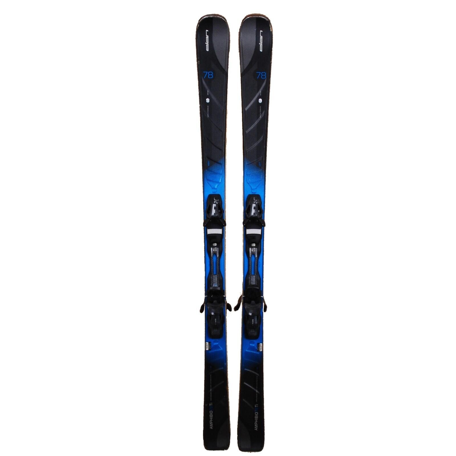 RECONDITIONNE - Ski Elan Amphibio 78 Ti + Fixations 2/4