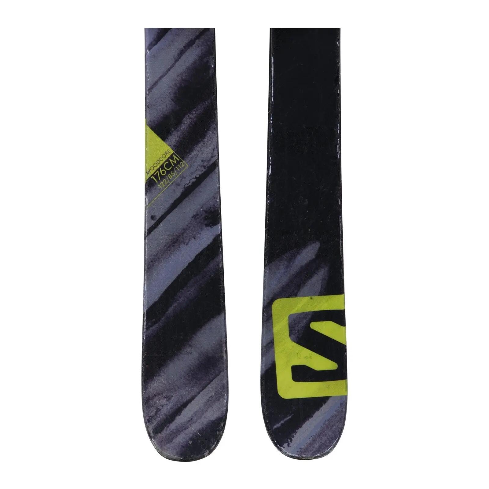 RECONDITIONNE - Ski Salomon Tnt + Fixations 4/5