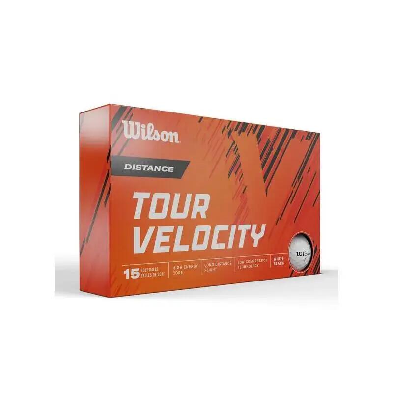 Wilson Tour Velocity Distance Golf Balls (x15)