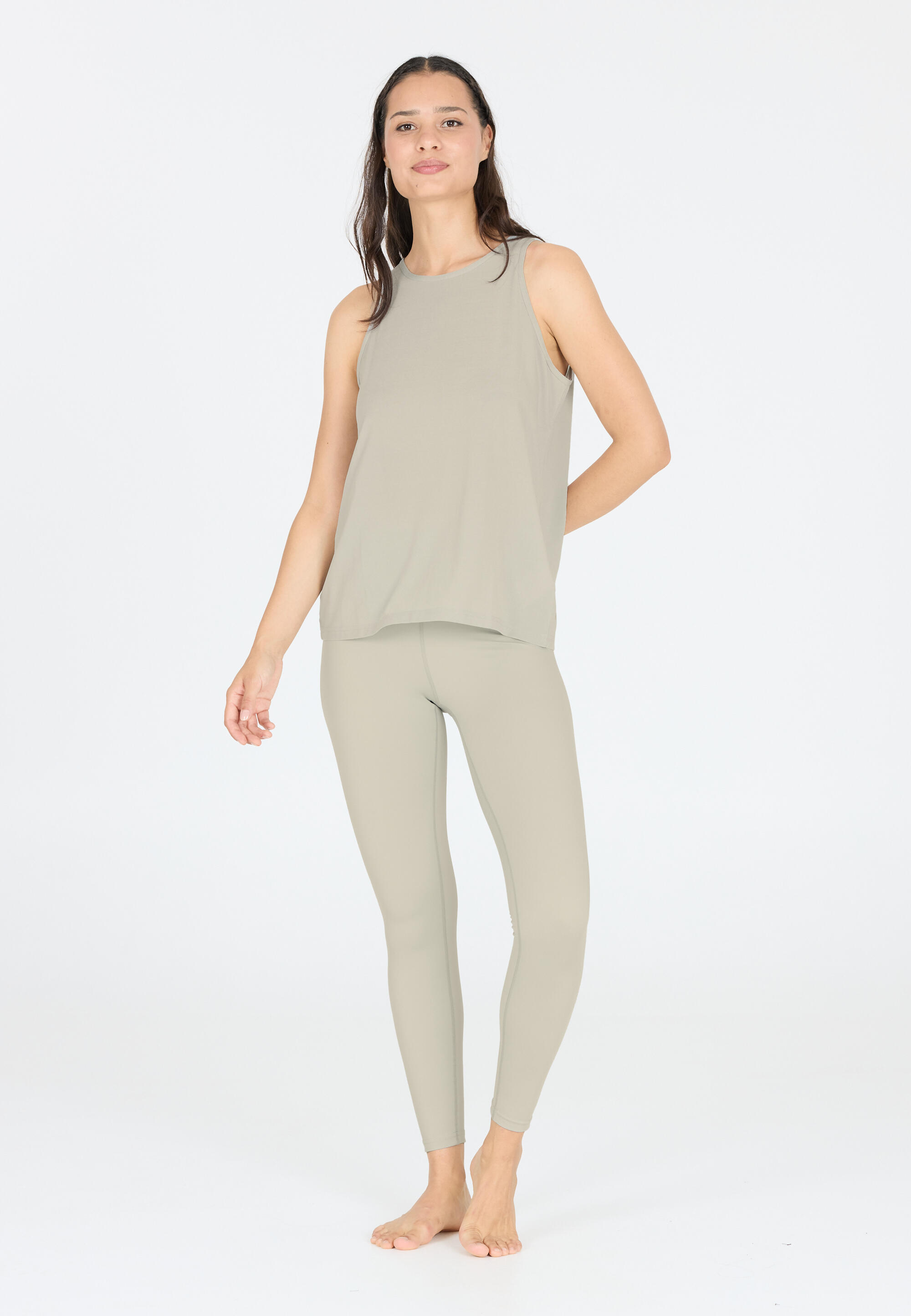 Camiseta sin mangas de slub para mujer Athlecia Mota 3/5