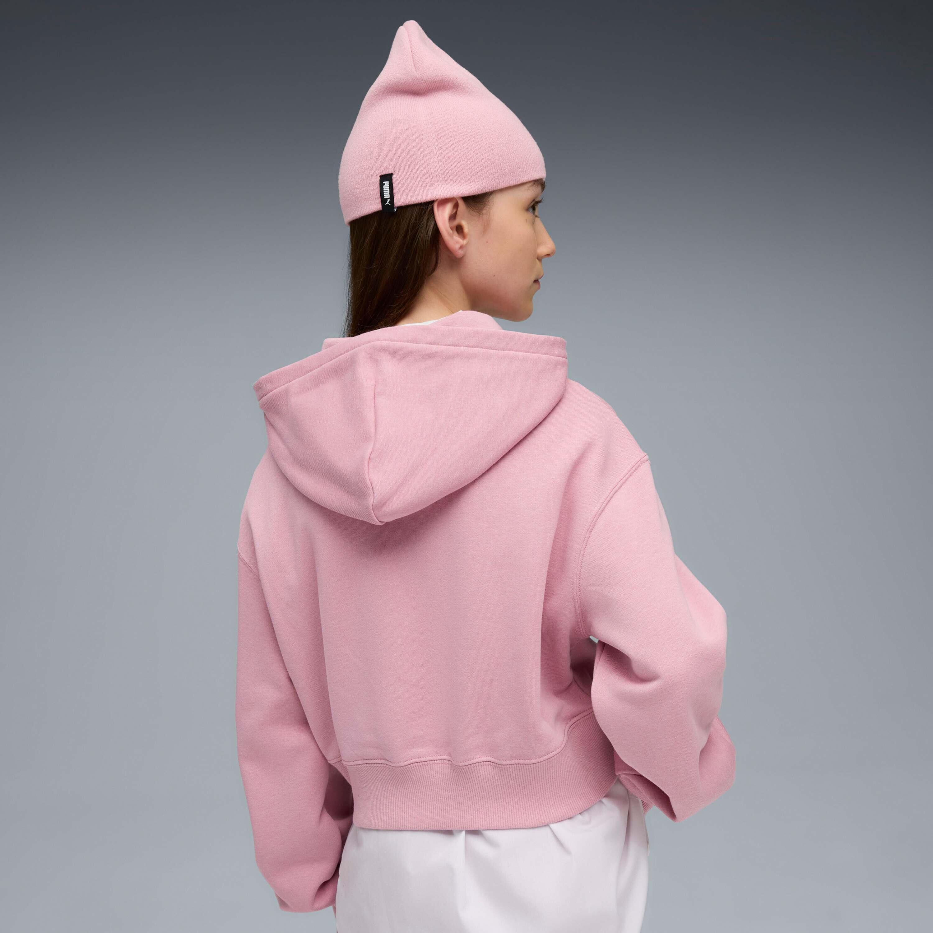 Felpa da bambina con cappuccio Puma Wardrobe Essentials 3/5