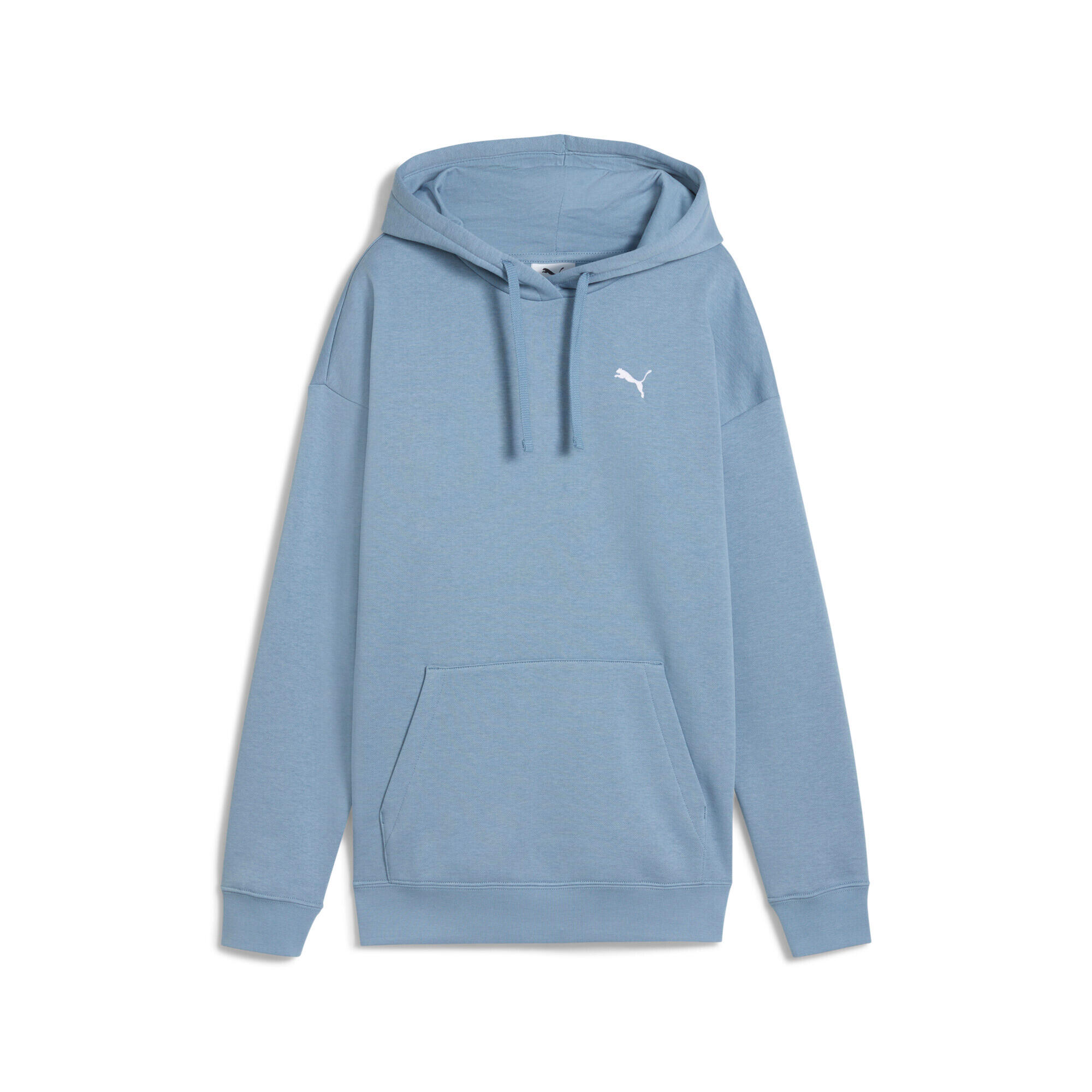 Puma - Sweatshirt À Capuche Relaxed Femme Puma Fl B - Sweat Zippé - Bleu - Decathlon