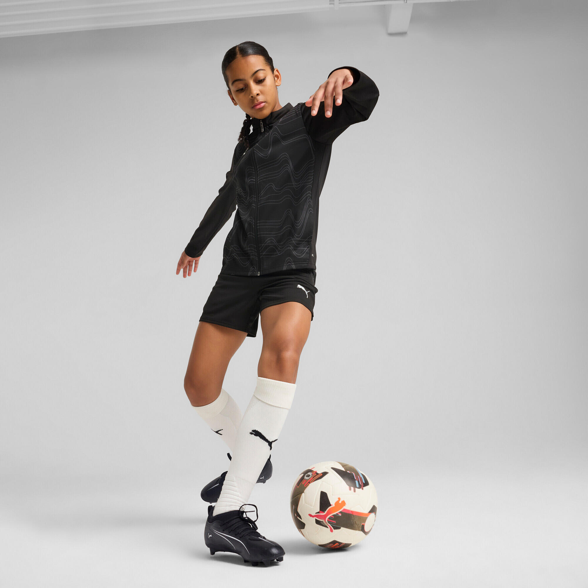 Felpa per bambini Puma Teamgoal Graphic 4/6