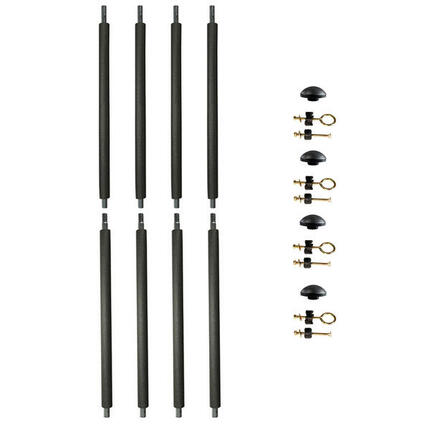Ø25mm Netzpfosten für alle Marken von Gartentrampolinen