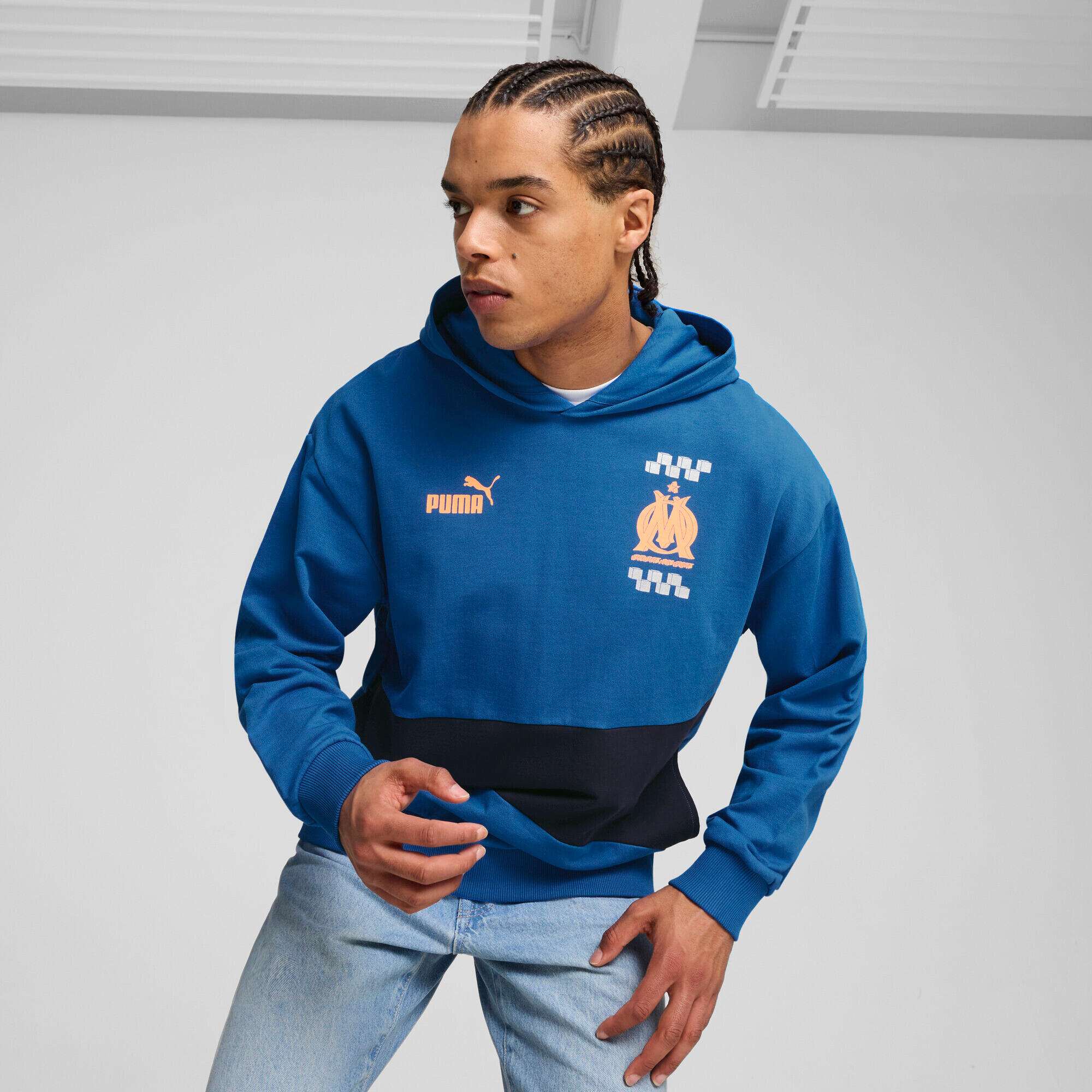 Sweatshirt à capuche OM Culture 2/6