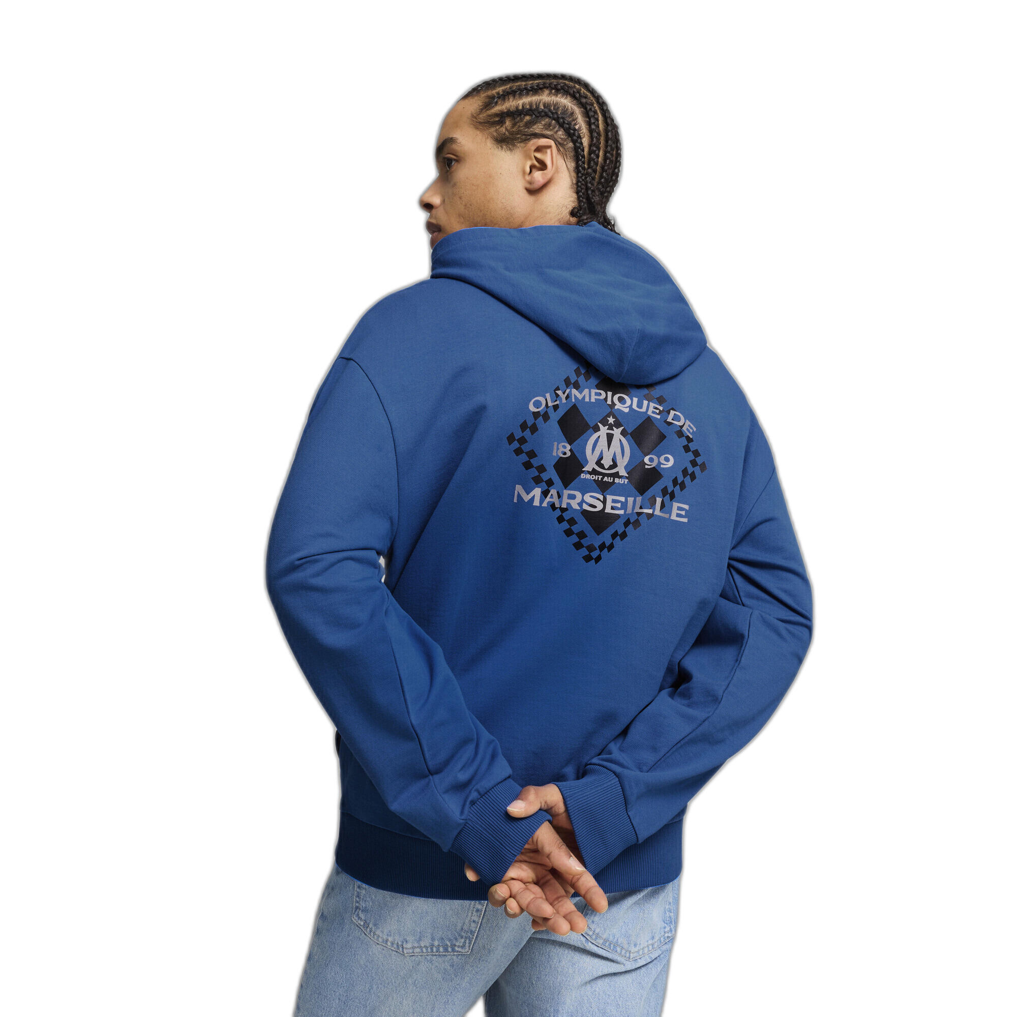 Sweatshirt à capuche OM Culture 4/6
