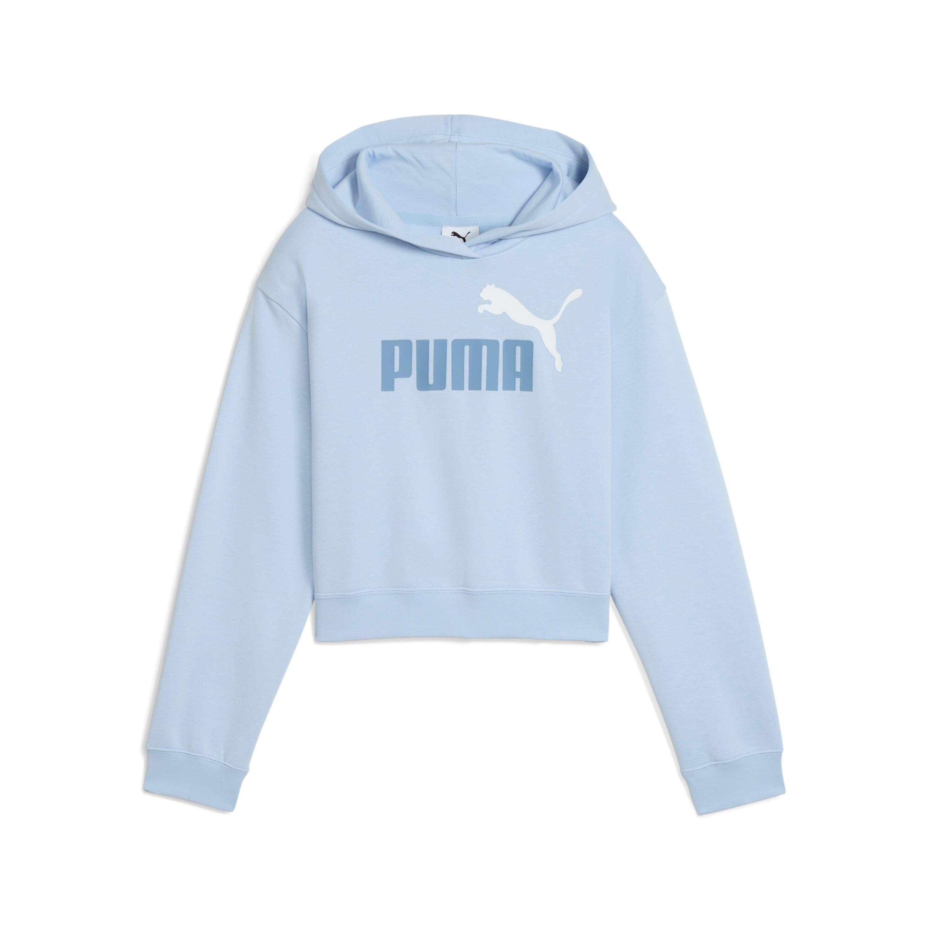 Puma - Sweatshirt À Capuche Fille Puma Essentials 2 - Sweat-shirt - Bleu - Decathlon