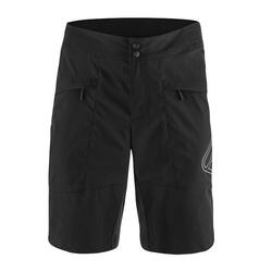 Cuissard court avec peau Bike Shorts Leon-G CSL homme – Noir