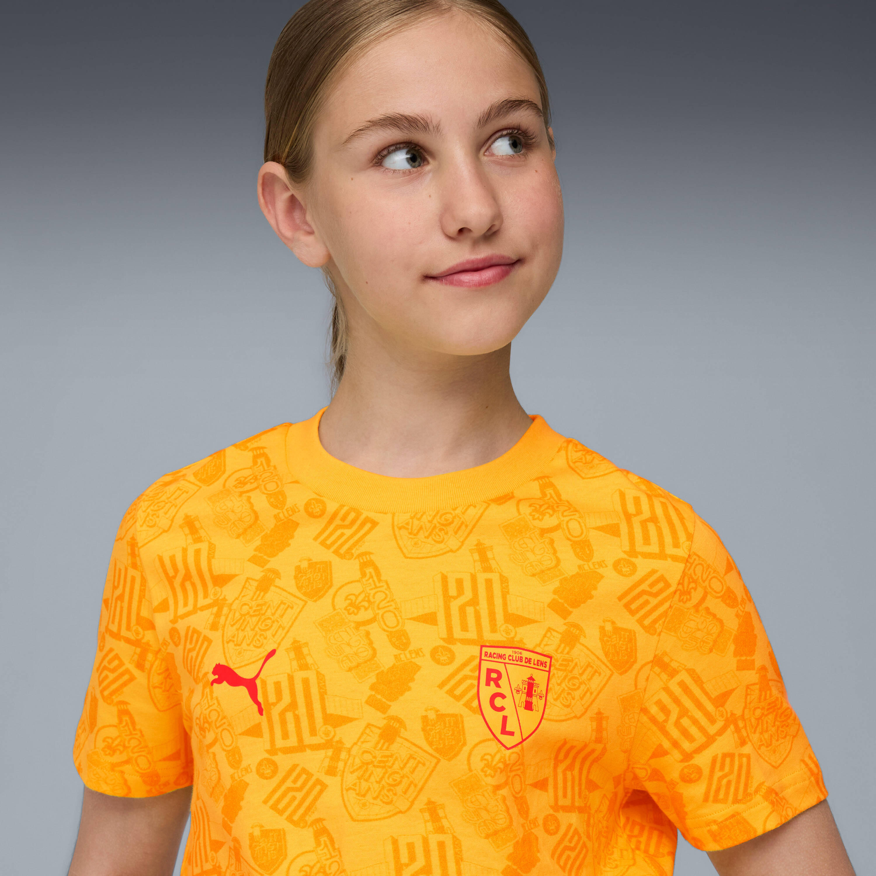 T-shirt per bambini Puma RCL 3/6