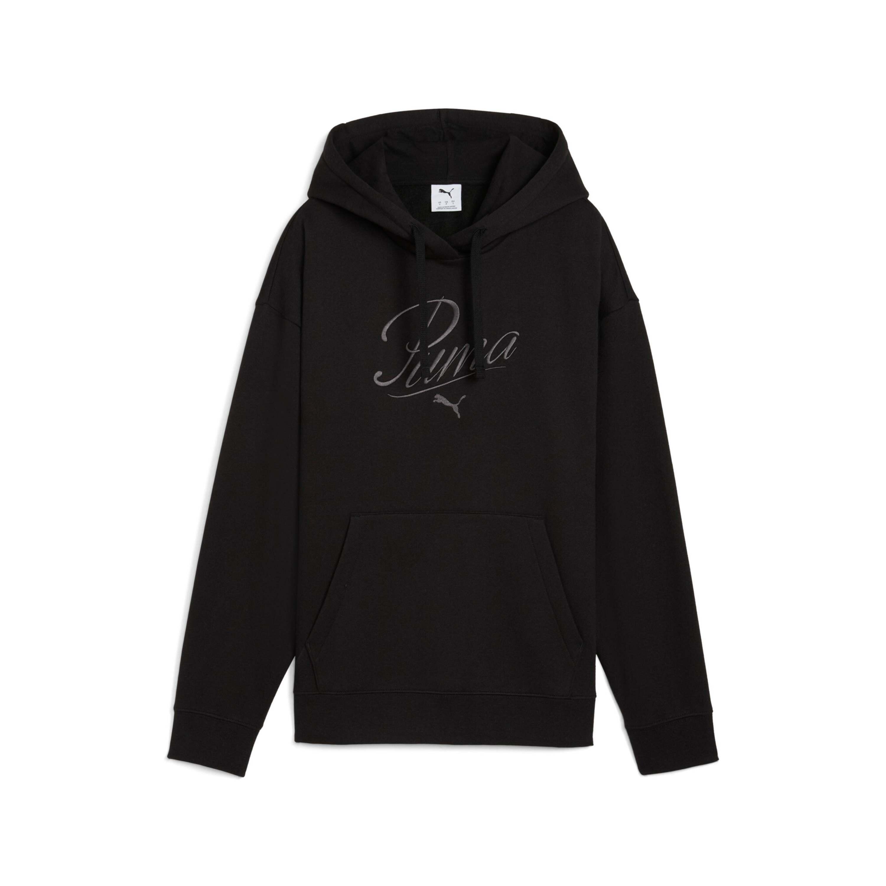 Puma - Sweatshirt À Capuche Comfort Femme Puma Fl B - Pull - Noir - Decathlon