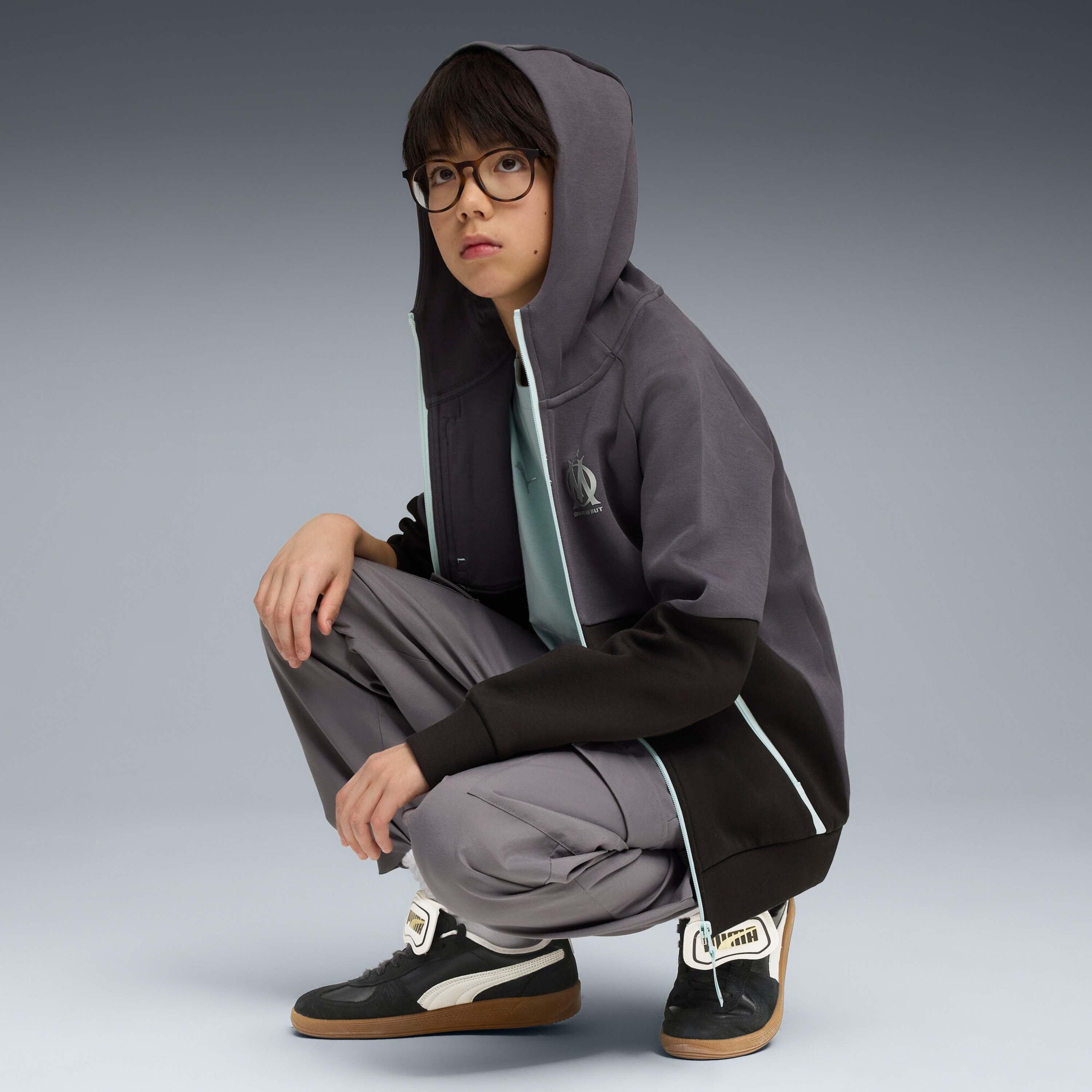 Sweatshirt à capuche enfant OM 4/6