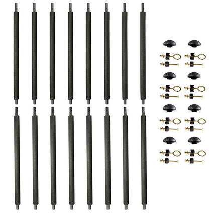 Ø25mm Netzpfosten für alle Marken von Gartentrampolinen