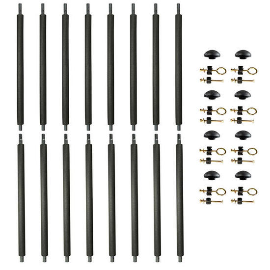 Ø25mm Netzpfosten für alle Marken von Gartentrampolinen