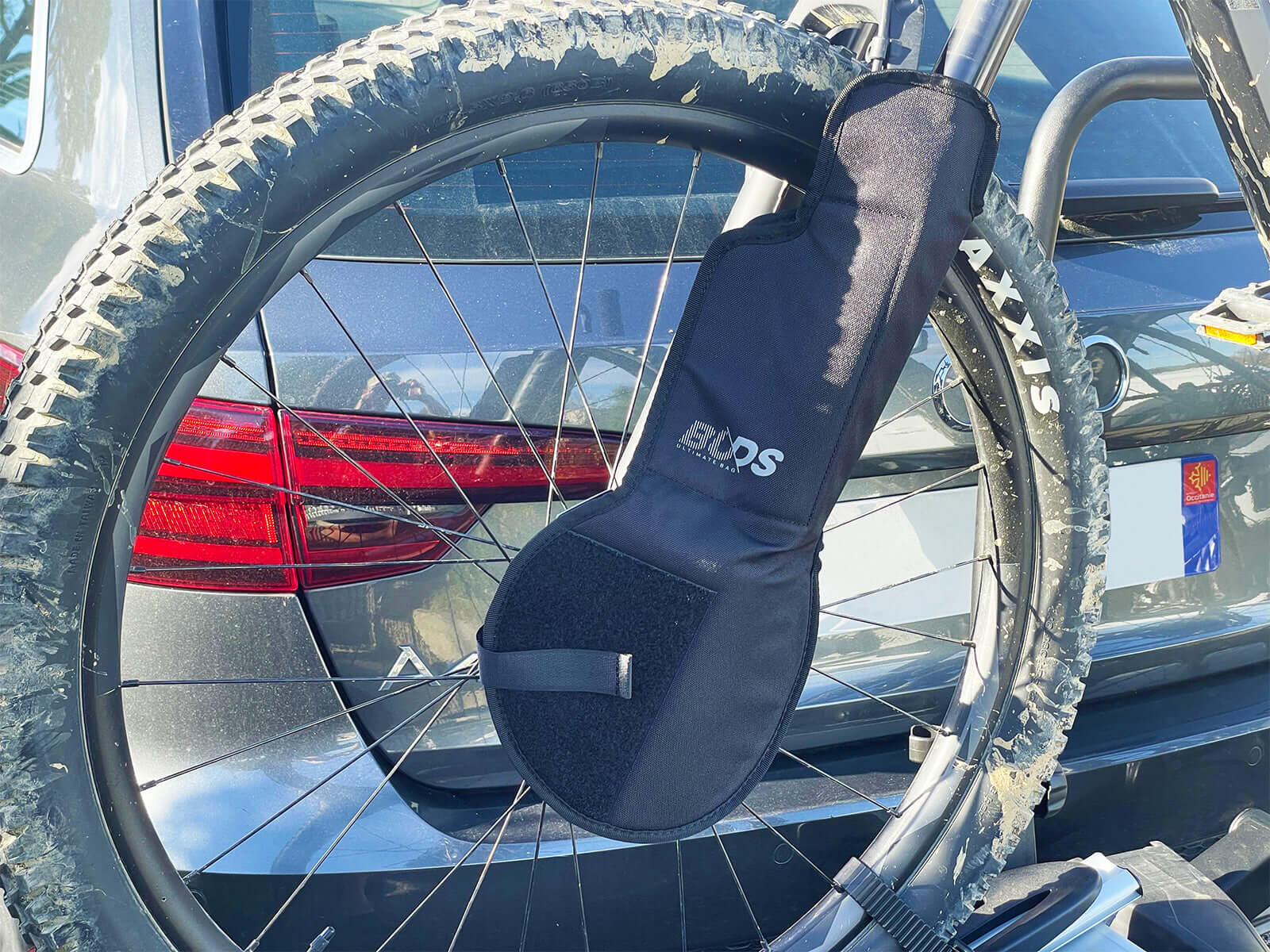 Kit de protection porte-vélos - fourche, disque, cadre, pédalier/pédales 2/4