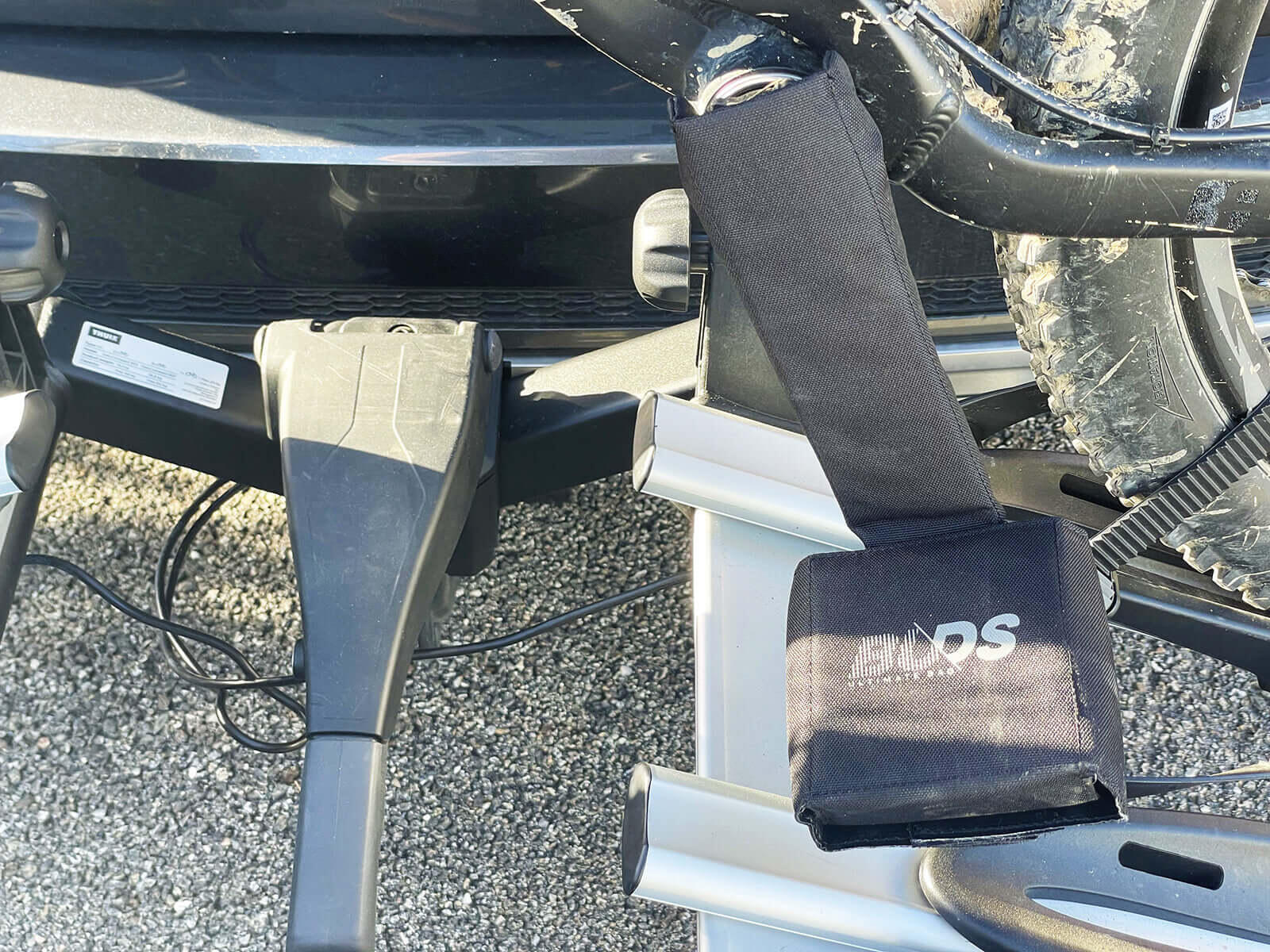 Kit de protection porte-vélos - fourche, disque, cadre, pédalier/pédales 4/4