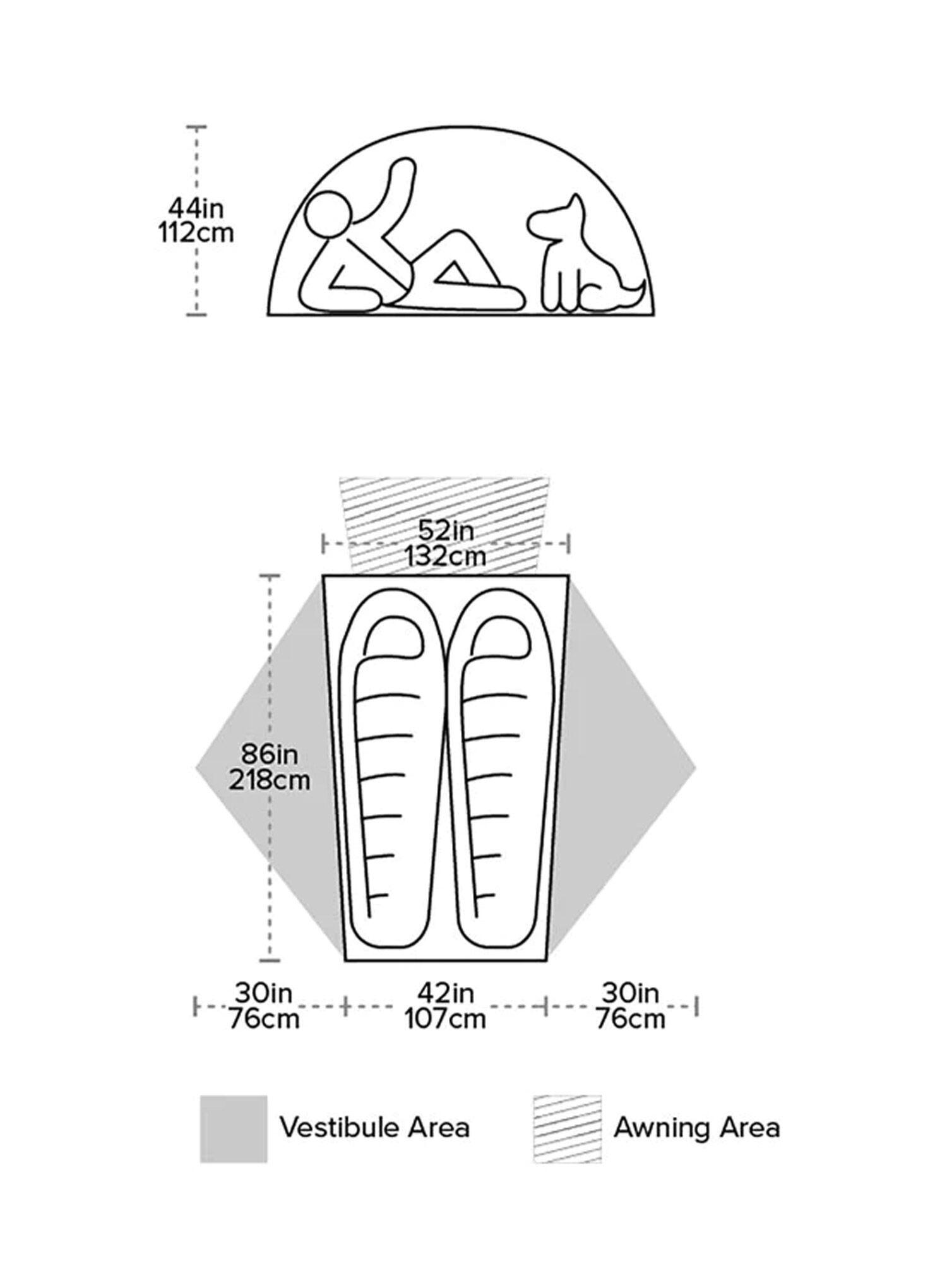 Namiot 2-osobowy Big Agnes Salt Creek Sl2 2/7
