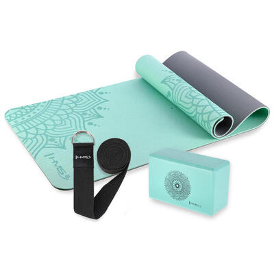Yogaset tpey ym10 mat + kj02 kubus + sj02 hms band