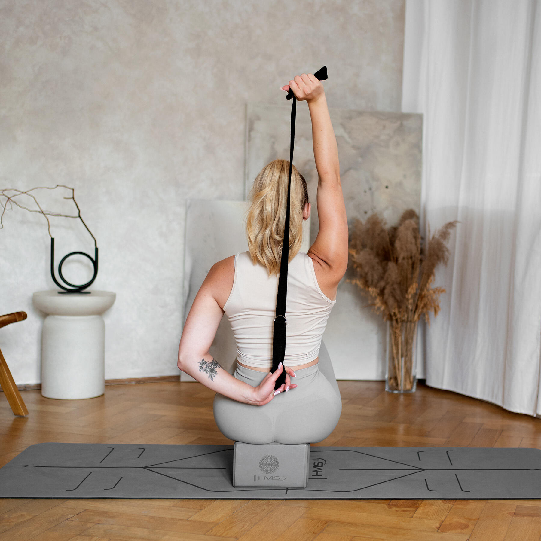 Yogaset TPEY YM10 mat + KJ02 kubus + SJ02 HMS band 4/7
