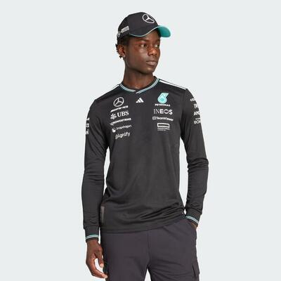 Mercedes - amg petronas formula one team driver shirt authentic longsleeve