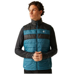 Veste Sans Manches TOURING Homme (Vert Olive / Noir)