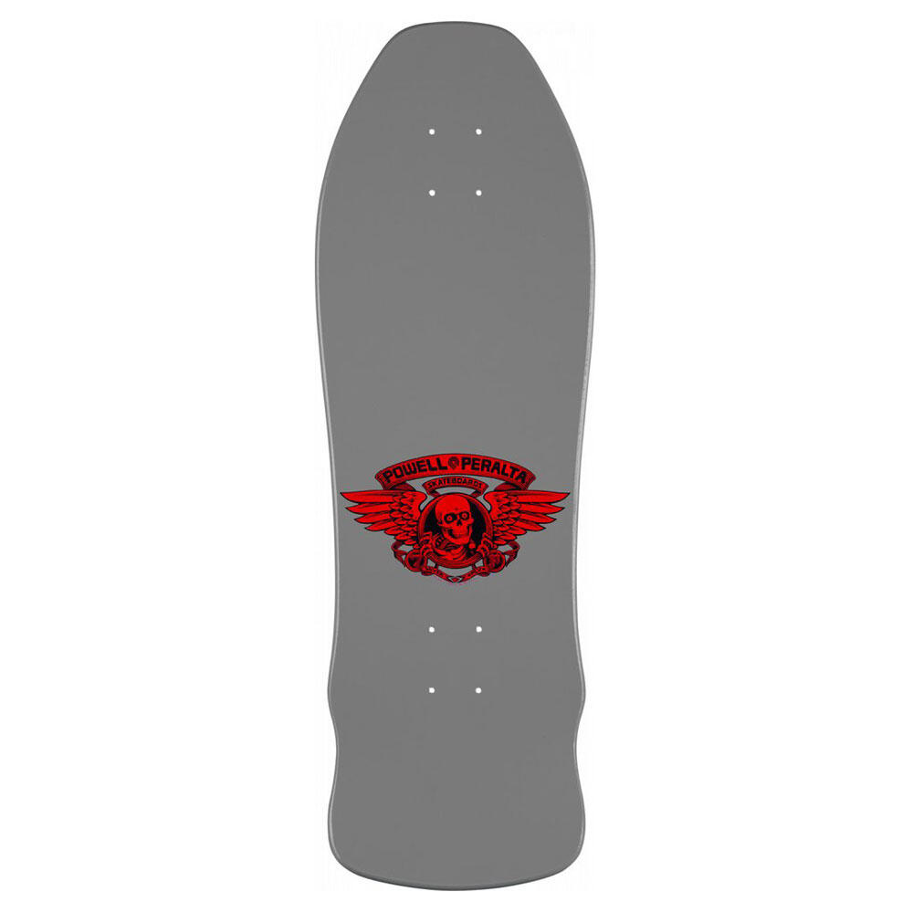 Skateboard Deck Old School Powell Peralta Geegah Skull & Sword Silver 9.75'' 2/2